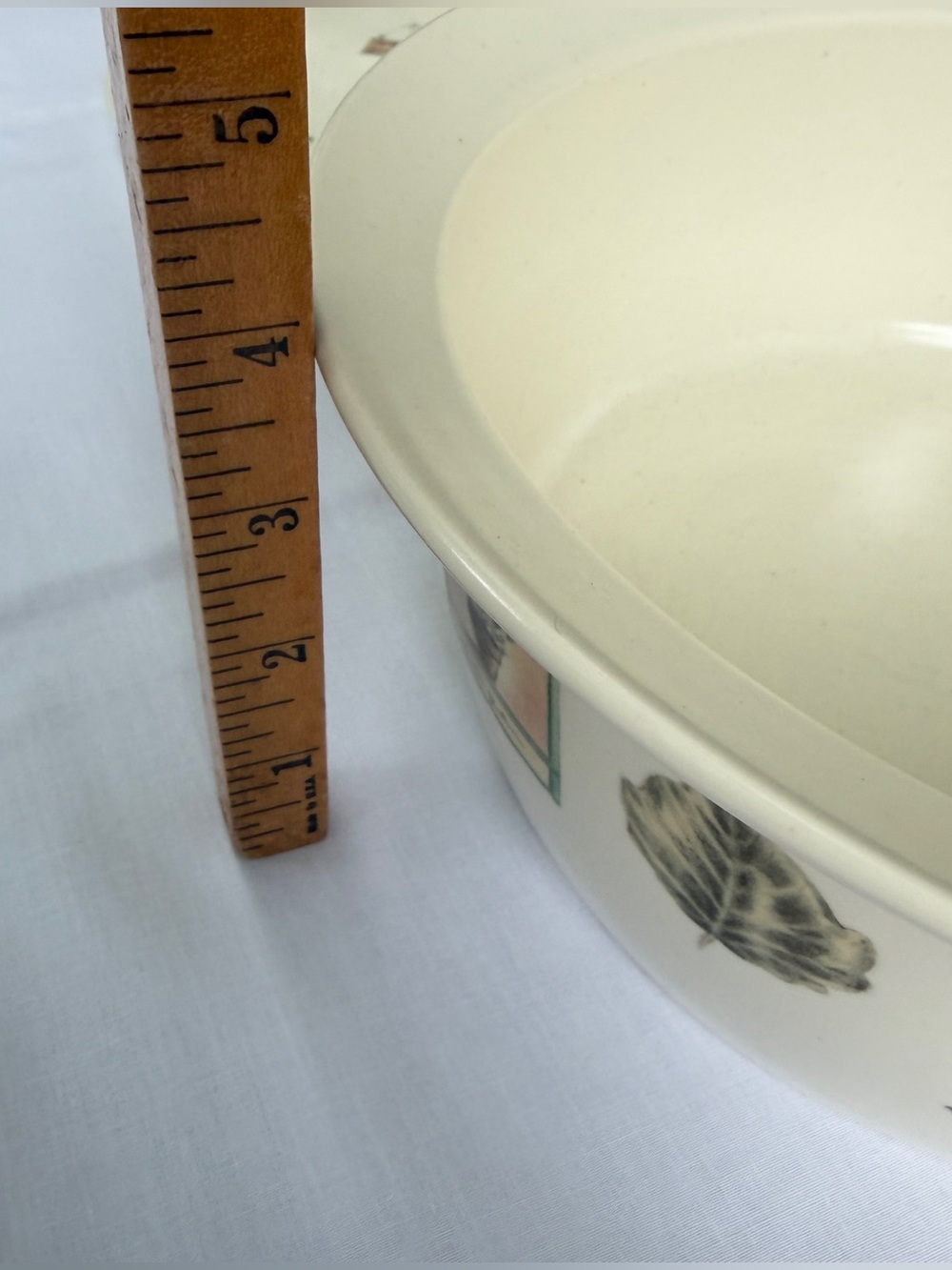 Pfaltzgraff Naturewood Stoneware Round Casserole w/Lid Garden 318 Green USA - Picture 8 of 16